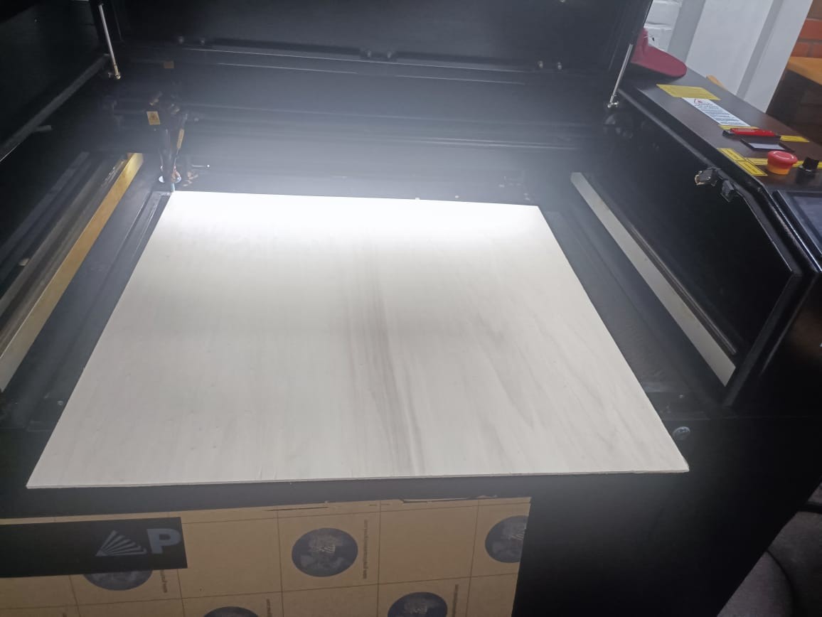 Board Ready for Cutting